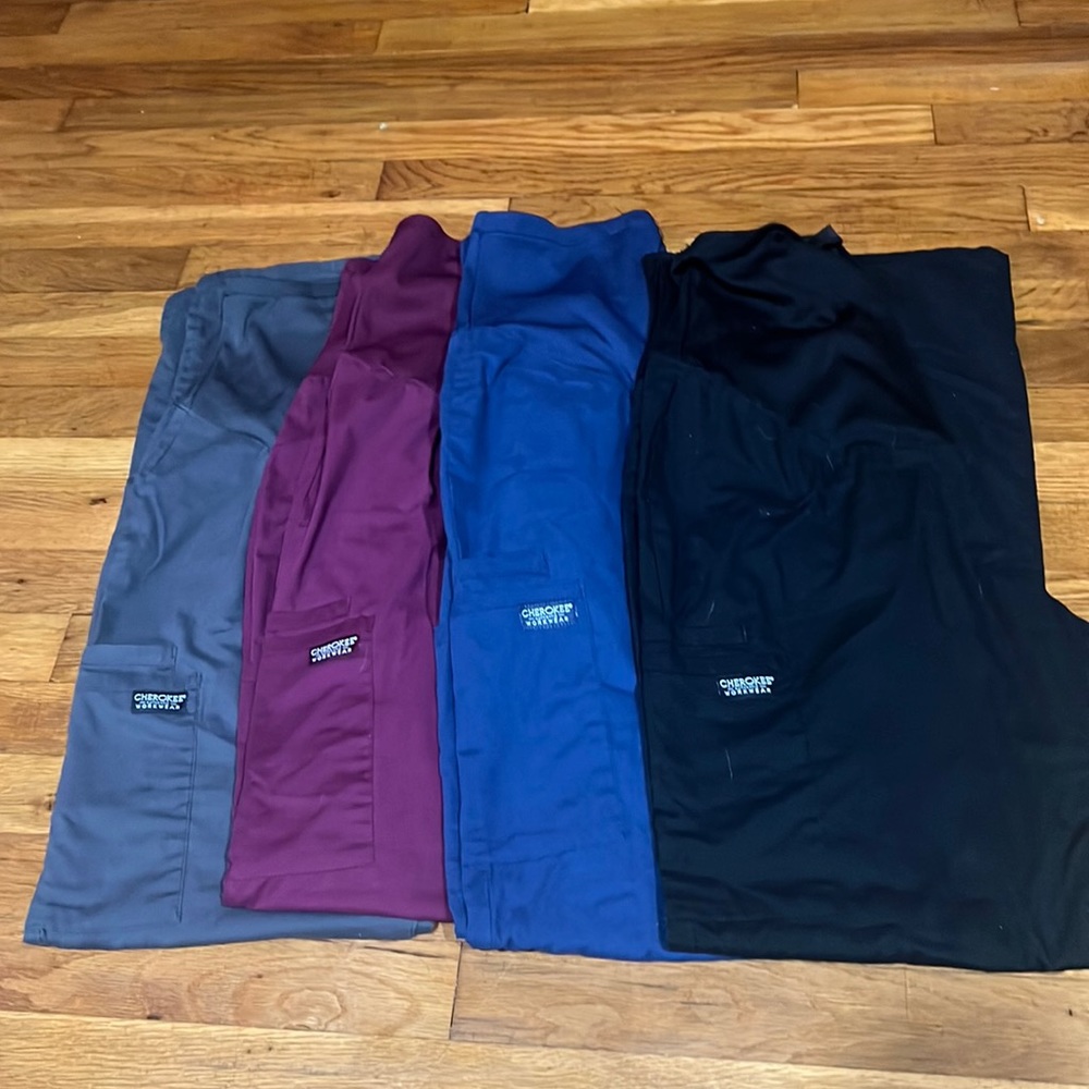 SMALL TALL Maternity scrub bottoms